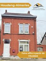 Maison de maitre, 4 facades à Vendre à Houdeng-Aimeries, La Louvière, 171 m², Province de Hainaut, 2 pièces
