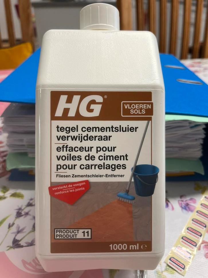 Produit de nettoyage HG effaceur de voiles ciment, Huis en Inrichting, Schoonmaakartikelen, Schoonmaakmiddel