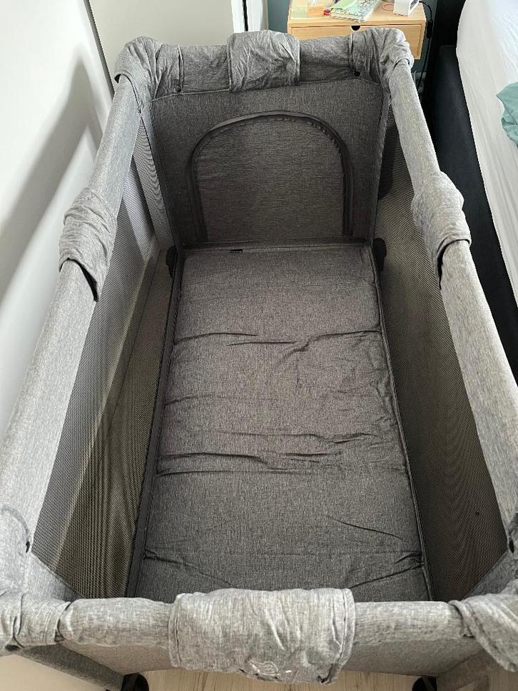 Koelstra campingbedje met extra matras, Kinderen en Baby's, Kinderkamer | Bedden, Zo goed als nieuw, Minder dan 140 cm, Minder dan 70 cm