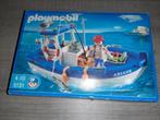 Playmobil Bateau de pêche 5131, Comme neuf, Ensemble complet, Enlèvement ou Envoi