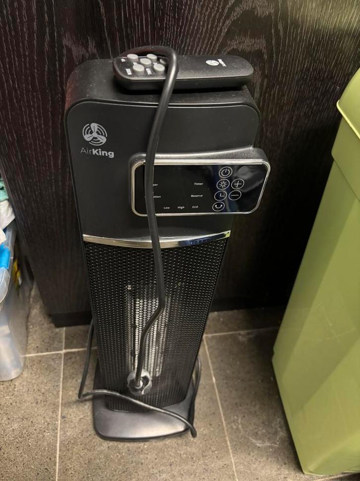 Air king ventilator nieuw!, Elektronische apparatuur, Ventilatoren, Nieuw, Torenventilator, Ventilator met afstandsbediening, Ophalen