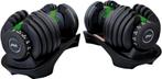 PH Fitness Verstelbare Dumbells Set 24KG Donker Groen 2 STUK