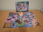 Ravensburger puzzel: kersenboom in bloei (1000 stukken), Ophalen of Verzenden, 500 t/m 1500 stukjes, Zo goed als nieuw, Legpuzzel