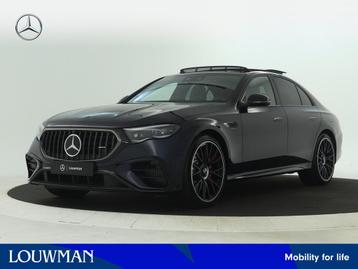 Mercedes-Benz E 53 AMG 4MATIC+ Night Edition | AMG Nightpakk, Auto's, Automaat, Zwart, Blauw, Berline