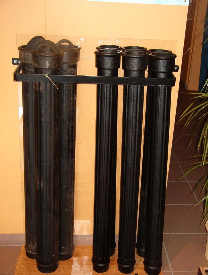 FONTE OF GIETIJZEREN BUIZEN ROND EN VIERKANT, Doe-het-zelf en Bouw, Overige Doe-Het-Zelf en Bouw, Nieuw, Ophalen