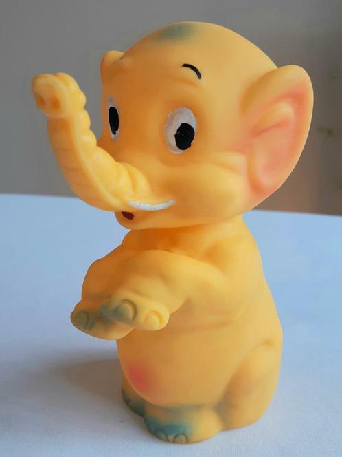 Pouët-Pouët olifant vintage 1960 Rubbertoys made in italy, Antiek en Kunst, Antiek | Speelgoed, Ophalen of Verzenden