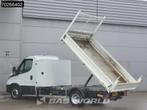 Iveco Daily 35C14 Kipper met Kist 3500kg trekhaak Airco Crui, Auto's, Bestelwagens en Lichte vracht, Gebruikt, Euro 6, Iveco, Wit