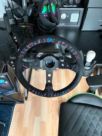 Logitech g29 custom met shifter & handbrake beschikbaar voor biedingen