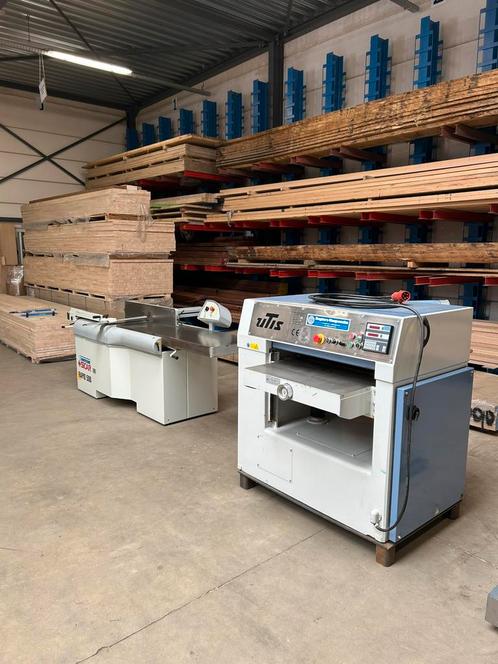 Vlak en vandikteschaafmachine, Zakelijke goederen, Machines en Bouw | Houtbewerking, Ophalen