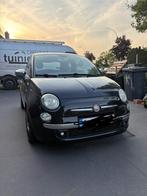 Fiat 500, Auto's, Fiat, Zwart, Leder, Bruin, Handgeschakeld