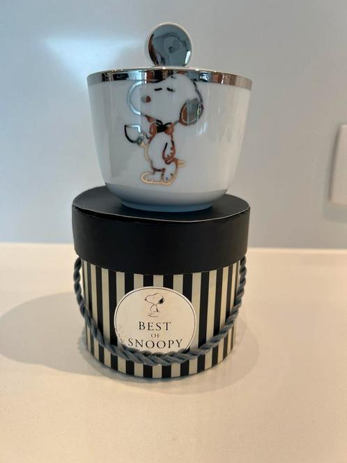 Suikerpot Best of Snoopy (porselein, nieuw), Collections, Porcelaine, Cristal & Couverts, Neuf, Autres types, Porcelaine, Enlèvement ou Envoi