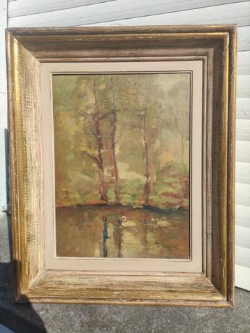 Huile sur toile signe fik Victor de reymaeker beschikbaar voor biedingen