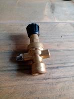 Reduceerventiel wegwerp argon/ co2 fles, Ophalen of Verzenden, Zo goed als nieuw