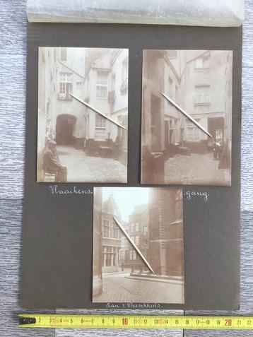 Originele foto’s jaren 20 Antwerpen vlaaikensgang vleeshuis beschikbaar voor biedingen