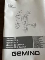 Gemino 30 rollator, Ophalen of Verzenden, Zo goed als nieuw