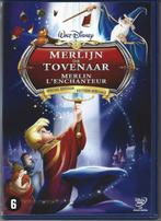 DVD Merlijn de tovenaar / Merlin l'enchanteur, Cd's en Dvd's, Ophalen of Verzenden, Europees, Tekenfilm, Zo goed als nieuw