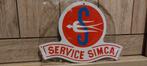 panneau publicitaire Simca Services (neuf dans son emballage, Collections, Marques & Objets publicitaires, Enlèvement ou Envoi