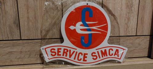 panneau publicitaire Simca Services (neuf dans son emballage, Collections, Marques & Objets publicitaires, Neuf, Panneau publicitaire