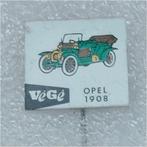 SP0862 Speldje VeGe Opel 1908, Collections, Broches, Pins & Badges, Utilisé, Enlèvement ou Envoi