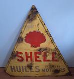Shell Emaillebord van 1930, Ophalen of Verzenden, Gebruikt