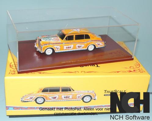 ROLLS ROYCE 1965 PHANTOM V  TRUE SCALE 1/43 JOHN LENNON, Hobby en Vrije tijd, Modelauto's | 1:43, Nieuw, Auto, Overige merken