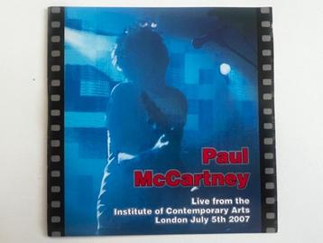 Paul McCartney - Live  Inst. Contemp. Arts London 2007 -2cd beschikbaar voor biedingen
