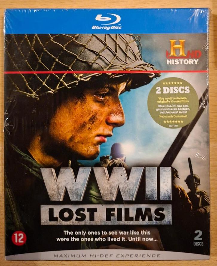 WWII Lost Films (Sealed Blu-ray Boxset) - History Channel, Cd's en Dvd's, Blu-ray, Nieuw in verpakking, Documentaire en Educatief