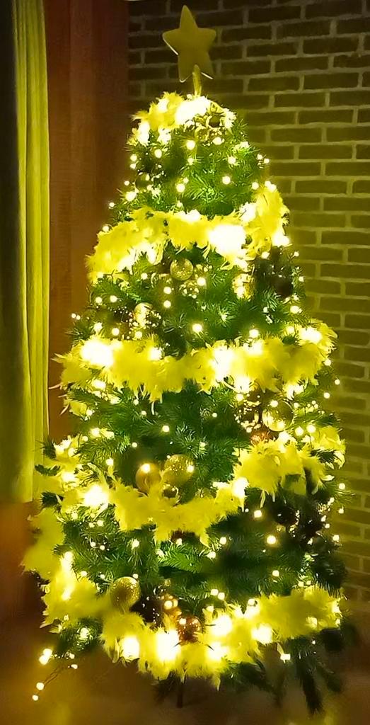 Sapin artificiel 180cm servi 3fois, Diversen, Kerst