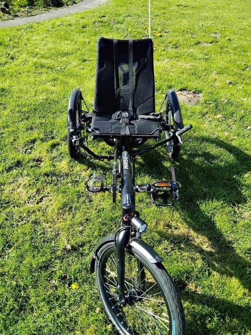Hase kettwiesel aanhangfiets of ligfiets, Fietsen en Brommers, Fietsen | Ligfietsen, Zo goed als nieuw, Overige merken, Ophalen