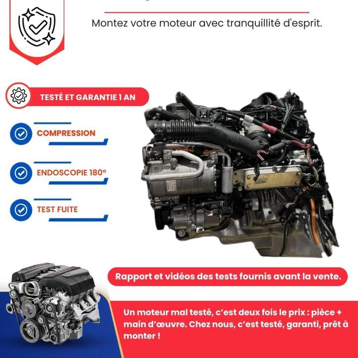 Complete motor BMW 535i f10 f11/640i f12 f13, Auto-onderdelen, Motor en Toebehoren, BMW, Nieuw, Ophalen of Verzenden