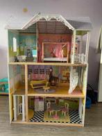 KidKraft Kaylee Houten Poppenhuis (incl. meubeltjes), Kinderen en Baby's, Speelgoed | Poppenhuizen, Ophalen, Zo goed als nieuw