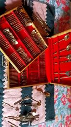Vintage, jaren '70 Thais bestekkoffer -VERGULD-, Ophalen