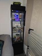 Vitrine met verlichting, Huis en Inrichting, Kasten | Vitrinekasten, Ophalen, Zo goed als nieuw