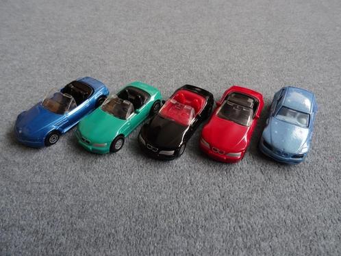 5x BMW E36 Z3 coupe / roadster Siku Majorette Edocar, Hobby en Vrije tijd, Modelauto's | Overige schalen, Zo goed als nieuw, Auto