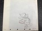 Echte originele Walt Disney Company  Donald Duck tekening, Ophalen of Verzenden