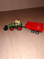 Bruder tractor Fendt met voorlader, kiepwagen, Enlèvement
