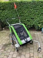 Remorque vélo Chariot 2 places + hamac bébé, Vélos & Vélomoteurs, Accessoires vélo | Remorques, Enlèvement, Utilisé, Remorque pour enfant