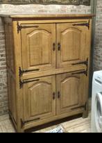 Rustieke eikenhouten kast met legplanken, Ophalen