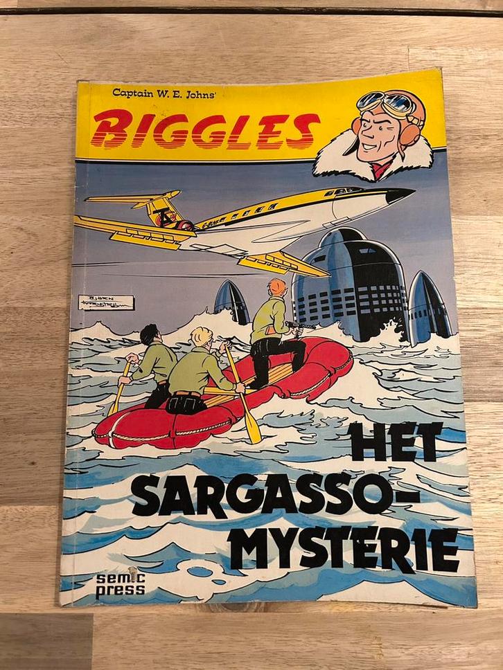 Biggles - Het Sargasso-mysterie, Boeken, Stripverhalen, Gelezen, Eén stripboek, Ophalen