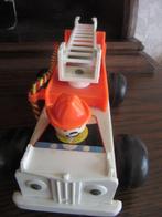 Vintage Fischer Price 1968 brandweerwagen, Antiek en Kunst, Ophalen of Verzenden