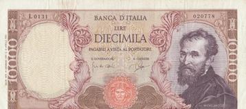 ITALIE 10.000 LIRES 1962