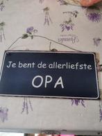 Blikken bord opa, Ophalen of Verzenden