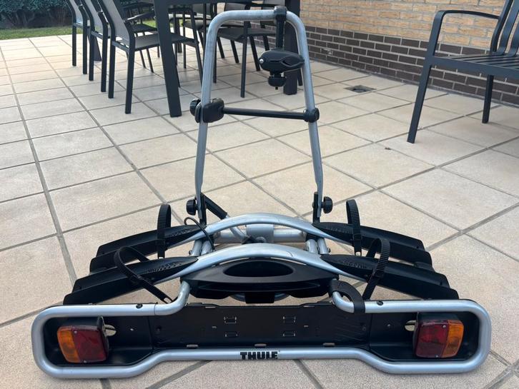 Fietsdrager Thule type 945, Auto diversen, Fietsendragers, Gebruikt, 2 fietsen, Elektrische fiets, Ophalen