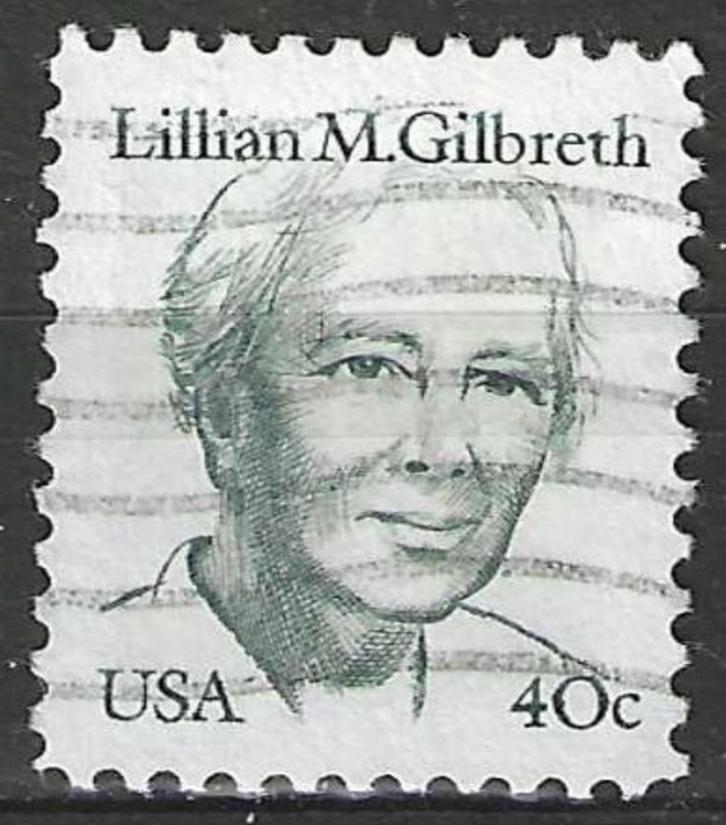 USA 1984 - Yvert 1515 - Lillian Moller Gilbreth (ST), Postzegels en Munten, Postzegels | Amerika, Gestempeld, Verzenden