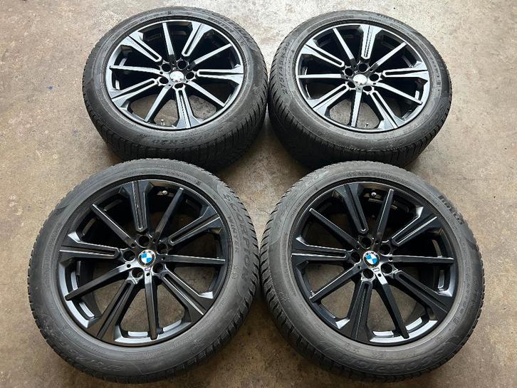 5x112 20 inch BMW X5 G05, X6 G06 Velgen + Winterbanden, Autos : Pièces & Accessoires, Autres pièces automobiles, BMW, Utilisé