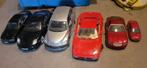 6 modelauto's Ferrari, chrysler 2 x,  Porselein, BMW,, Ophalen, Zo goed als nieuw