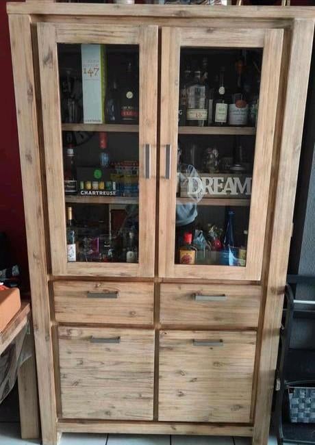 Salon à vendre, Maison & Meubles, Armoires | Vitrines, Enlèvement, Comme neuf