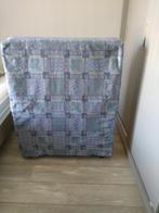 Logeerbed, Ophalen, 90 cm, Eenpersoons, Blauw