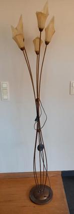 Staande lamp, Huis en Inrichting, Lampen | Vloerlampen, Ophalen, Gebruikt, Glas, 150 tot 200 cm