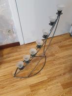 Theelichthouder in metaal, Huis en Inrichting, Ophalen, Zo goed als nieuw, Metaal